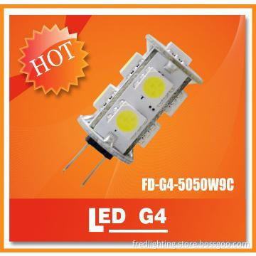 9 pcs High Bright SMD5050 LED G4 Bulb LED...